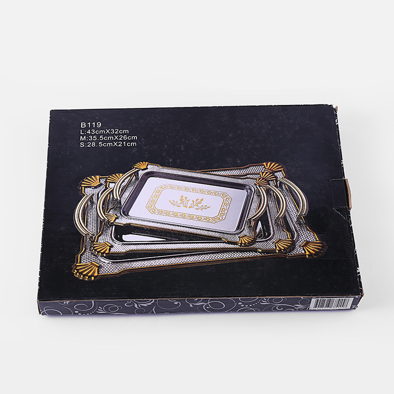Point House And Other Stainless Steel Home European-style Trays - Image 5