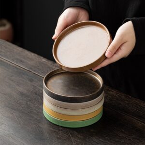 Thickened Fruit Plate Retro Pot Tray Small Tray