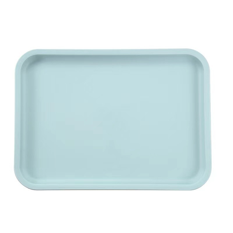 Nordic-style Tray Tea Tray Plastic Rectangular Living Room - Image 7