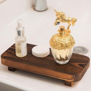 Tray Soap Dish Wooden Soap Decorative Base Ornament