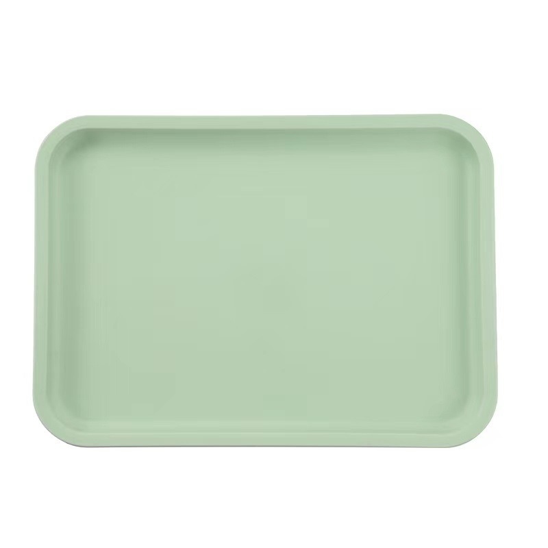 Nordic-style Tray Tea Tray Plastic Rectangular Living Room - Image 8