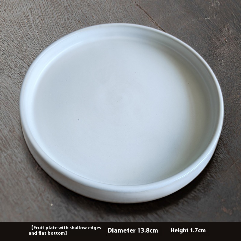 Thickened Fruit Plate Retro Pot Tray Small Tray - Image 10